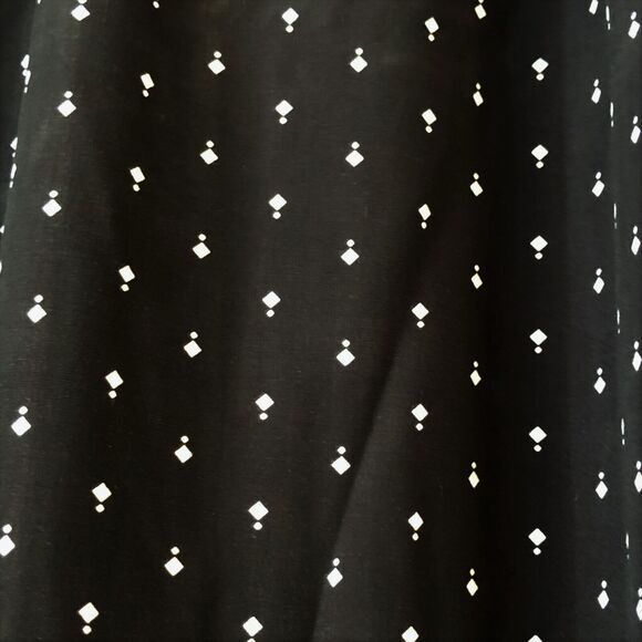 NEW The Nines by Hatch Maternity Dress Black Rayon Sleeveless Tiered Midi Size S - Picture 8 of 12